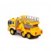 Детская игрушка автомобиль с подъёмником инерционный "Сити" (со светом и звуком) (жёлтый) (в коробке) арт. 89762. Свет, звук.