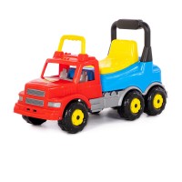 Детская игрушка Каталка-автомобиль "Буран" №2 (красно-голубая) арт. 43801 Полесье
