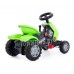 Детская игрушка каталка-трактор с педалями ""Turbo-2" (зелёная) арт. 52735 ПОЛЕСЬЕ