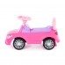 Детская машинка-каталка "SuperCar" №3 со звуковым сигналом (розовая) арт. 84491 Полесье
