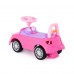 Детская машинка-каталка "SuperCar" №3 со звуковым сигналом (розовая) арт. 84491 Полесье