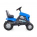 Детская игрушка каталка-трактор с педалями "Turbo" арт. 84620 ПОЛЕСЬЕ (синяя)
