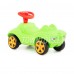 Детская машинка-каталка "Мой любимый автомобиль" со звуковым сигналом (зелёная) арт. 44617 Полесье