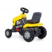 Детская игрушка каталка-трактор с педалями "Turbo" арт. 89311 ПОЛЕСЬЕ (жёлтая)