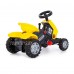Детская игрушка каталка-трактор с педалями ""Turbo-2" (жёлтая) арт. 89335 ПОЛЕСЬЕ
