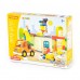 Детская игрушка конструктор "Макси" - "Строительная фирма" (66 элементов) (в коробке) арт. 77615 ПОЛЕСЬЕ