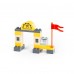 Конструктор "Макси" - "Строительная фирма" (36 элементов) (в коробке). Совместим с Лего Дупло (LEGO Duplo). Полесье. Арт. 77622