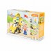 Конструктор "Макси" - "Строительная фирма" (36 элементов) (в коробке). Совместим с Лего Дупло (LEGO Duplo). Полесье. Арт. 77622