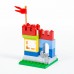 Конструктор "Макси" - "Замок" (58 элементов) (в коробке). Совместим с Лего Дупло (LEGO Duplo). Полесье. Арт. 77653