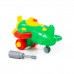 Детская игрушка Конструктор-транспорт "Самолёт" (19 элементов) (в пакете) арт. 77110 Полесье