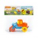 Детская игрушка Конструктор-транспорт "Дорожный каток" (18 элементов) (в пакете) арт. 77776 Полесье