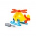 Детская игрушка Конструктор-транспорт "Вертолёт" (16 элементов) (в пакете) арт. 78223 Полесье