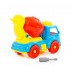 Детская игрушка Конструктор-транспорт "Автомобиль-бетоновоз" (29 элементов) арт. 84804 Полесье