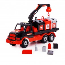 Детская игрушка автомобиль-контейнеровоз "MAMMOET" арт. 68507 Полесье