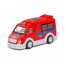 Детская игрушка автомобиль инерционный "МЧС" (свет, звук) (в коробке) арт. 79671 Полесье
