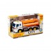Детская игрушка автомобиль поливочный инерционный "Сити" (со светом и звуком) (оранжевый)  (в коробке) арт. 89816. Свет, звук.
