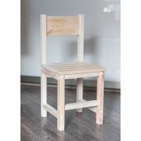 Детский деревянный стульчик арт. SDRN-34 (БОЛЬШОЙ). Высота до сиденья 34 см. Цвет натуральное дерево.