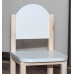 Детский деревянный  стульчик для игр и занятий арт. SDLN-29. Высота до сиденья 29 см.