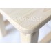Комплект детский деревянный столик и стульчик арт. SLN-705050+SDN-27. Столик со скругленными углами и стульчиком.  Столешница 700х500 мм.