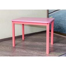 Столик для детей со скругленными углами «Розовый фламинго» арт. SLP-705050. Цвет розовый.