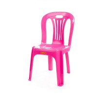 Детский стул пластиковый арт. 07435 Полесье. Цвет малиновый.