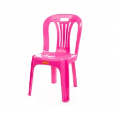 Детский стул пластиковый арт. 07435 Полесье. Цвет малиновый.