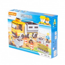 Детский конструктор "Классик" "Город. Строительная бригада-1" (263 элемента) (в коробке) арт. 81940 аналог LEGO (ЛЕГО).