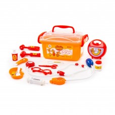 Детский игровой набор "Оранжевая корова" "Доктор" (в контейнере) арт. 83357 Полесье
