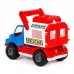 Детская игрушка "КонсТрак - спасательная команда", автомобиль (в сеточке) арт. 0537 Полесье