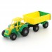 Детская игрушка "Мастер", трактор с прицепом №1, 35257, Полесье