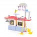 Детская игрушка кухня+прачечная ИНФИНИТИ. Игровой набор "INFINITY premium" №4.  СВЕТ, ЗВУК. РЕАЛИСТИЧНЫЙ КРАН с водой (в коробке) арт. 42361