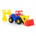 Детская игрушка "Батыр", трактор-экскаватор, 46758, Полесье