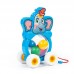 Детская игрушка каталка на шнурке "Бимбосфера - Слонёнок" арт.  54432 Полесье