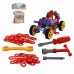 Детская игрушка Конструктор "Изобретатель" - "Квадроцикл №1" (87 элементов) (в пакете) арт. 55057 Полесье