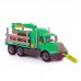 Детская игрушка "Майк", автомобиль-лесовоз (в сеточке) арт. 55651 Полесье