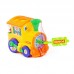 Детская развивающая игрушка Занимательный паровоз (в сеточке). Игрушка-сортер арт. 6189