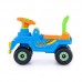 Детская игрушка Джип 4х4 - №2 (без звукового сигнала, голубой) арт. 62819 Полесье