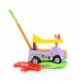 Детская игрушка Автомобиль Джип-каталка "Викинг" многофункциональный - №2 (сиреневый) арт. 63014 Полесье