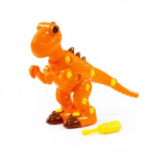 Детская игрушка Конструктор-динозавр "Тираннозавр" (40 элементов) (в пакете) арт. 76700 Полесье