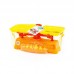 Детская игрушка Игровой набор "Весы" "Чебурашка и крокодил Гена" + 6 апельсинов (в сеточке), 84262, Полесье