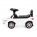 Детская игрушка Каталка-автомобиль "SuperCar" №4 со звуковым сигналом (белая), 84514, Полесье