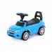 Детская игрушка Каталка-автомобиль "SuperCar" №5 со звуковым сигналом (голубая), 84521, Полесье
