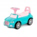 Детская игрушка Каталка-автомобиль "SuperCar" №2 со звуковым сигналом (бирюзовая), 84576, Полесье