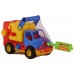 Детская игрушка "КонсТрак", автомобиль коммунальный (в сеточке), 8916, Полесье