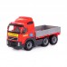 Детская игрушка грузовик, автомобиль бортовой "Volvo" (в сеточке) арт. 9463 Полесье