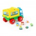 Детская развивающая игрушка-сортер грузовик "Забава" (в сеточке) арт. 6370 Полесье