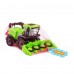 Детская игрушка Комбайн "Полесье" №2 инерционный (зелёный) (в сеточке) арт. 93981