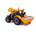 Детская игрушка Трактор "Прогресс" сельскохозяйственный инерционный (оранжевый) (в коробке) арт. 91246