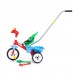 Трехколесный детский велосипед "Беби Трайк" с ручкой и ремешком + набор (2 элемента) арт. 46475 Полесье