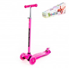 Самокат для детей Scooter Maxi, трехколесный самокат-кикборд с большими ...